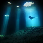 подводные пещеры-экстремальный дайвинг