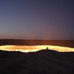 двери в ад в пустыне Туркменистана